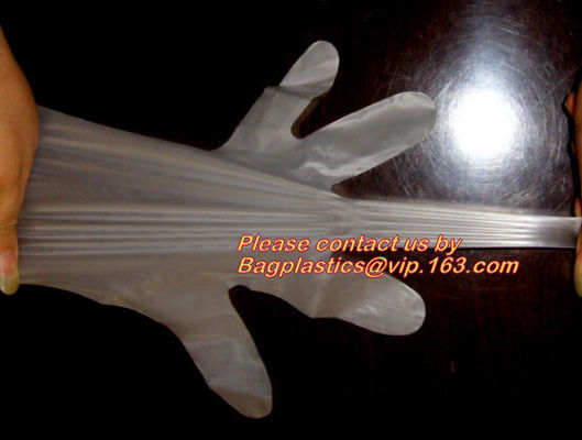 Wholesale gloves transparent plastic glove disposable clear pe medical glove,Food grade Oil resistant Glove PE CPE Dispo