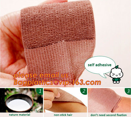 First Aid Elastic Compression Wraps Brace Knee Bandages Medical Reusable Cotton Crepe Bandage Roll Sports Wrist Wrap