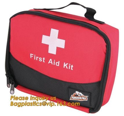 factory direct Wholesale Outdoor medical portable compact EVA Hard first aid kit red case,Printing logo custom empty eva