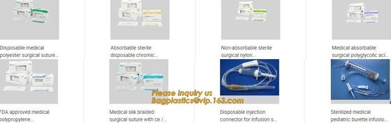 Disposable Surgical Monofilament Nylon Suture,Skin suture device surgical needles and sutures,surgical suture needle