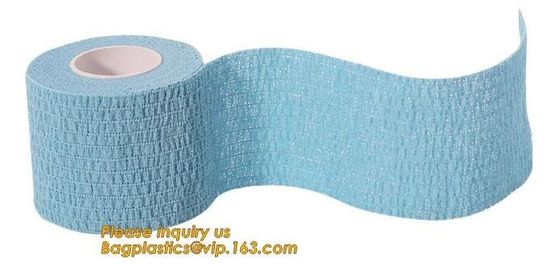 Sports medical elastic adhesive bandage strip linear Tensoplast cotton compression bandage,Athletic Tape Nonwoven Latex