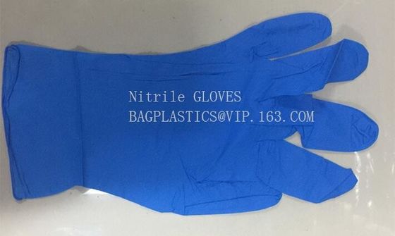 Nitrile, Latex Free, Powder Free, Exam Gloves, Blue,Medical Clear Synthetic Vinyl Gloves,Medical Vinyl Examination Glove