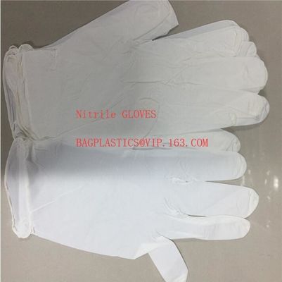 Nitrile, Latex Free, Powder Free, Exam Gloves, Blue,Medical Clear Synthetic Vinyl Gloves,Medical Vinyl Examination Glove