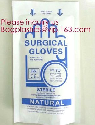 Latex Gloves Powder Free / Disposable Food Prep Cooking Gloves / Kitchen Food Service Cleaning Gloves, bagease, bagplast