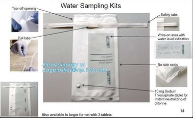 SteriBag StandUp sample bag - Pumps, samplers, sampling, liquids, powders, solids and pastes; suitable for foods and can