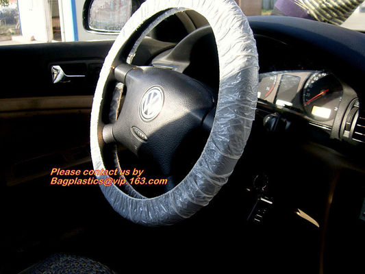 steering wheel 5 in 1 clean kits Disposable seat cover disposable steering wheel cover disposable gear shift cover dispo