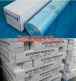 AUTO PAINT MASKING FILM, 16'X350' 10MIC, Paper similar masking film, Multi-functional plastic film, Tire cover, Masking