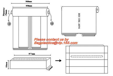 Car shielding protective film, Coreless auto paint masking film, Auto Paint Masking Film with Paper Core, HDPE Masking