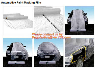 Masking Film for Whole Body Cover and Partial Painting, HDPE Disposable Car Accessories Electrostatic, Car Accessories