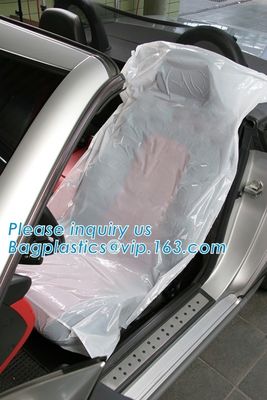 Automotive Interior Protection Roll of 500 Floor-Mate No Slip Bottom Co-Extruded Plastic Mat,Disposable Paper Floor Mats