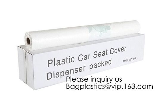 Automotive Interior Protection Seat-Mate Roll of 200 Disposable Plastic Seat Cover,Automotive Interior Protection, bagea