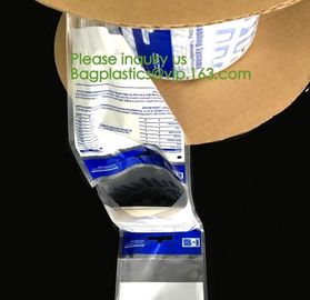 Custom print poly auto pre opened bag for pet food packing for dental chew/candy poly preopened auto bags, bagease plas