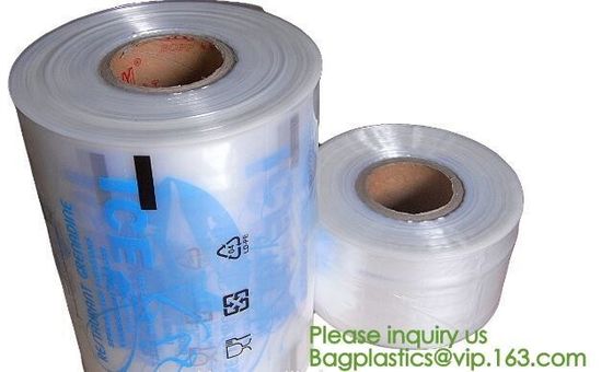 Clear LLDPE Easy Tearing Line Pre-Opened In Roll Bag,Factory Custom Autobag Preopened Polybag On A Roll