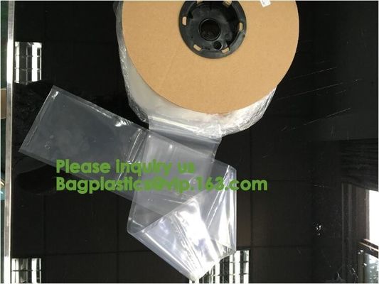 Pre-opened auto Plastic Bag on Roll Custom Poly Print Packaging Auto Bag,Pre-Opened Auto Fill bags on Rolls bagplastics