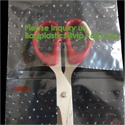 Mircoperforated auto bags, microperforation preopened bags,Poly Flat Bag Anti Static VCI Anti-dust Bag For Automobile Pa