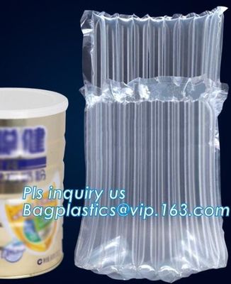 air cushion pillow bags, inflatable air filled pillow bag, shockproof recycable air pillow glass bottle bag, bagplastics