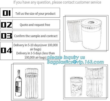 cushion pillow air bag, cushion pillow dunnage air bag, air poly packing bag nylon air bubbles air pillow bag, bagplasti