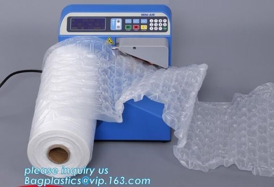 PE durable dunage protective jar air filled pillow, air column pouches air dunnage bag, Waterproof shock-proof, bagease