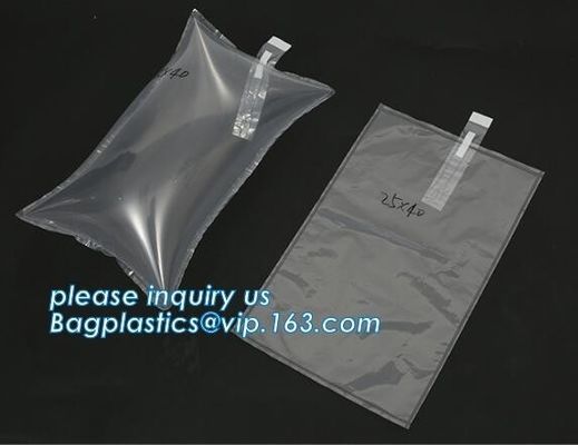 inflatable air bag for wine bottle, wine bottle air bag transport protective shock resistant cushion hand bag packaging,