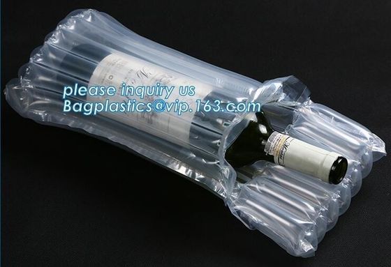 fragile protective air column bag rolls, Air Pillow Bags Wrapping, Inflatable Air Cushioning Film, air cushion bubble fi