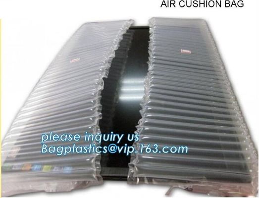 Inflatable packaging airbag roll, transportation packs, shipment packs, carton air cushion bags, customized size, types