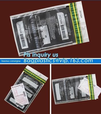 TAMPER EVIDENT DEPOSIT BAGS, Personal Property Protection Bags Security Mailer Bags Custom Security Bags, BAGPLASTICS PA