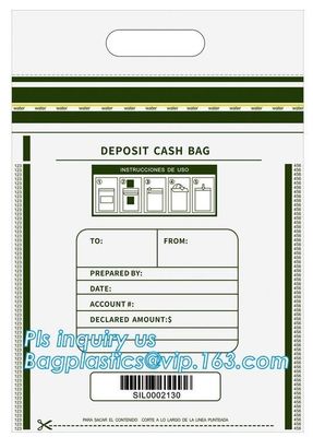 TAMPER EVIDENT DEPOSIT BAGS, Personal Property Protection Bags Security Mailer Bags Custom Security Bags, BAGPLASTICS PA