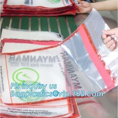 TAMPER EVIDENT DEPOSIT BAGS, Personal Property Protection Bags Security Mailer Bags Custom Security Bags, BAGPLASTICS PA