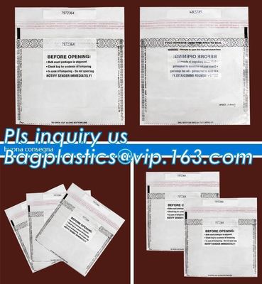 Security Tamper Evident Bag, Stebs/Duty Free Bags/ICAO Bags, Premium Security Bags For Tax Free Shopping, ICAO Duty Free