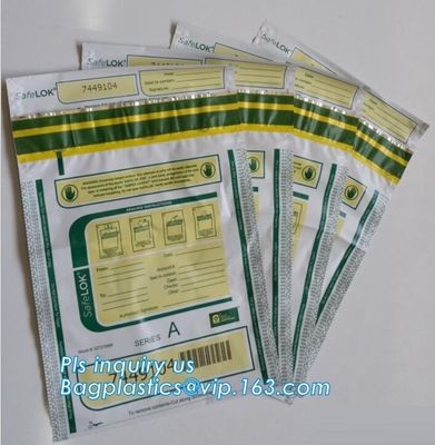 Bank supplies, pac icao stebs, Airport Duty Free Shop Tamper Evident Bags ICAO STEBs, ICAO STEBs Duty Free Shopping Bags