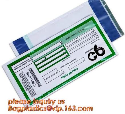 custom logo tamper tear proof plastic bank money envelopes mailing bag, Security Bag/Printed Plastic Security Bags For M