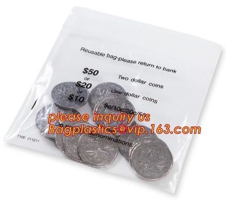 tamper proof sealing bags;security police bag;security bank coin bag, Custom Printed Self Adhesive Sealing Bank Money St