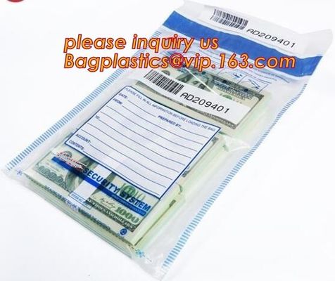 money locking security bag courier plastic bag, plastic self adhesive evidence bag/security bag, Temper-Evident Bags, De