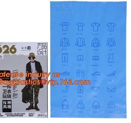 poly mailer/factory direct mail bag/waterproof plastic envelopes, self adhesive poly envelopes clear mailers plastic col