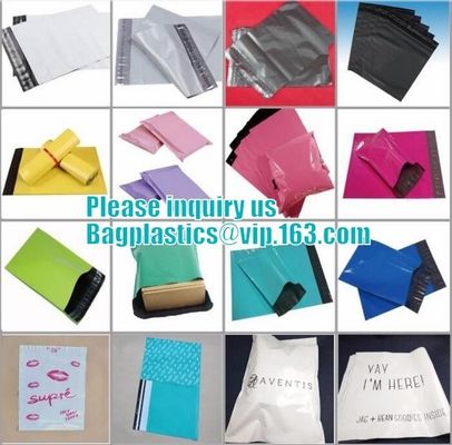 Custom Mailer Packing Courier Shipping Satchel Poly Mailer Bags White, Mailing Bags/White Poly Mail Bag/ Custom design p