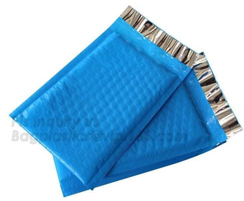 Factory customized waterproof poly mailers bubble padded envelope mailing bags for present shipping, bagplastics, bageas