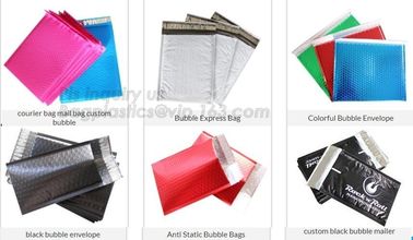 Customized Printed Bubble Mailers Tear Proof Padded Kraft Paper Mailer Jiffy Bags / Bubble Envelope Wholesale, bagease