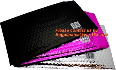 Metallic Bubble Mailer, Custom bubble mailer foil bubble mailers holographic padded mailing satchel bubble bag, bagplast