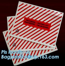 Clear Adhesive Back, Packing List / Shipping Label Envelope Pouches, seal envelope courier bag express custom mailing ba