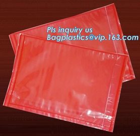 Clear Adhesive Back, Packing List / Shipping Label Envelope Pouches, seal envelope courier bag express custom mailing ba