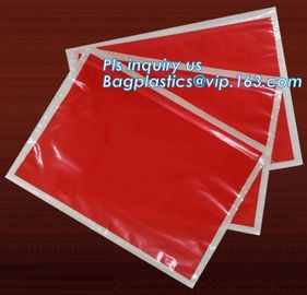 Clear Adhesive Back, Packing List / Shipping Label Envelope Pouches, seal envelope courier bag express custom mailing ba