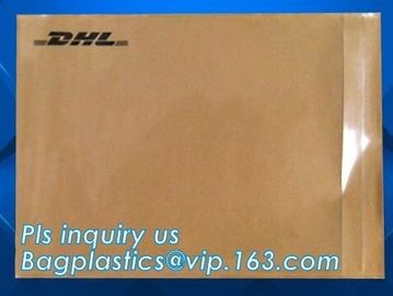 packing list envelope for courier bags, Custom Printed White Kraft Paper Envelope, opaque packing list envelopes, bageas