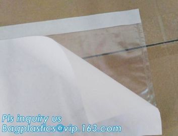 TNT DHL shipping packing list document envelopes, packing list padded envelope, tamper proof express use plastic packing