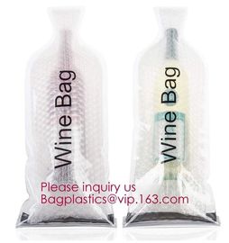 Reusable christmas wine bottle protector bag,Fancy Wine Protector Carrier Bag Wedding Favor Wine Bottle Gift Bag With Dr