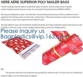 Biodegradable compostable plastic express courier shipping envelope customised poly mailer mailing bags PLA PBAT STRACH