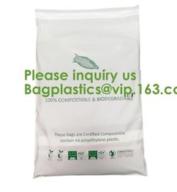 EN13432 100% Bio Degradable Mailing Bags Custom PLA PBAT Compostable Courier Bags,Eco Reusable Recycle Compostable Mail