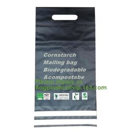 cornstarch made biodegradable custom printed plastic mailing bags,China Supplier Custom biodegradable courier bag biogra