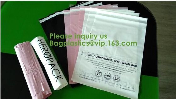 Cornstarch made biodegradable compostable shipping plastic mailing bag custom bubble mailer poly mailers bagease bagplas