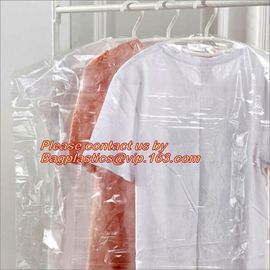 Cheap Wholesale Transparent Disposable Garment Plastic plastic dry cleaning bags on roll for clothing