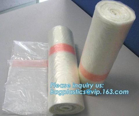 hospital disposable use pva material fabric water soluble plastic bag, Water Soluble Laundry Bag/Folding Washing Laundry